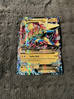 Pokemon Mega Manectric EX TCG Promo Card 24a/119 Holo - Image 1
