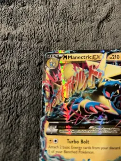 Pokemon Mega Manectric EX TCG Promo Card 24a/119 Holo - Image 2