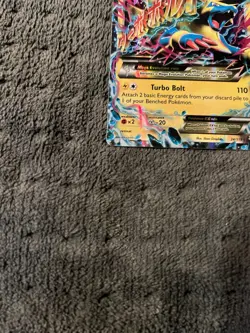 Pokemon Mega Manectric EX TCG Promo Card 24a/119 Holo - Image 3