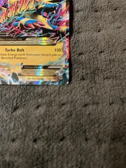 Pokemon Mega Manectric EX TCG Promo Card 24a/119 Holo - Image 5