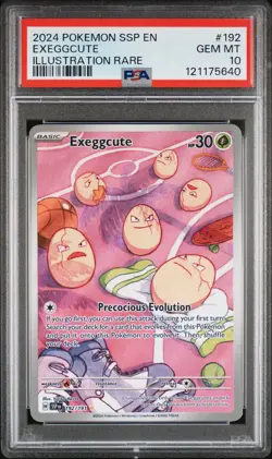 Exeggcute #192 - PSA 10 GEN MINT - Surging Sparks Pokemon Card - Image 1