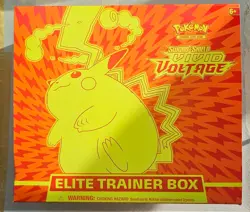 Pokemon Vivid Voltage ETB Elite Trainer Box w/ Booklet, dividers, dice - Image 1