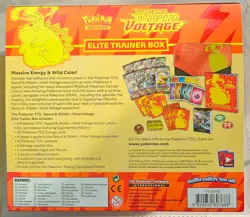 Pokemon Vivid Voltage ETB Elite Trainer Box w/ Booklet, dividers, dice - Image 2