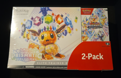SEALED Pokemon Prismatic Evolutions Elie trainer box Booster Bundle Costco Hobby - Image 2