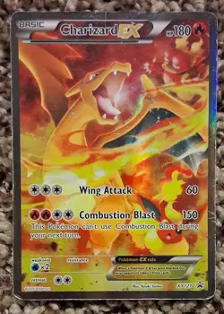 Charizard EX XY121 XY Holo promo black star 2016 pokemon full art - Image 1