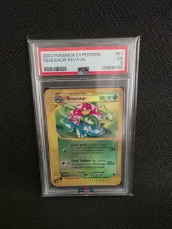 Pokemon TCG Expedition Venusaur Psa 5 Reverse Holo 67/165 E Reader - Image 1