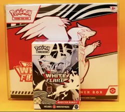 Pokemon White Flare Elite Trainer Box ETB and Booster Bundle Sealed - Image 1