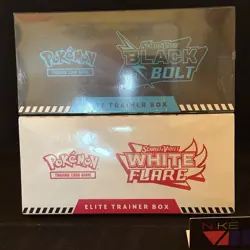 Pokemon Black Bolt + White Flare Elite Trainer Box ETB Set - SEALED - FREE SHIP - Image 2