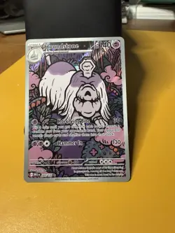 Houndstone Illustration Rare 145/132 Mega Evolution Pokemon TCG Pack Fresh NM - Image 3