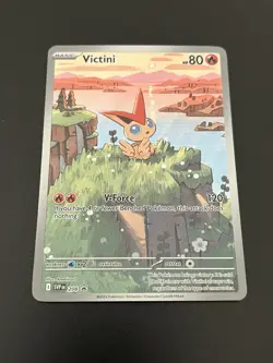 Pokemon TCG Victini 208 SVP: Scarlet & Violet Promo NM - Image 1