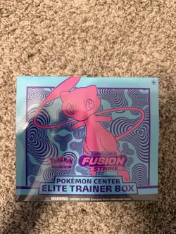 Fusion Strike Pokemon Center Sword and Shield Elite Trainer Box ETB - Image 1
