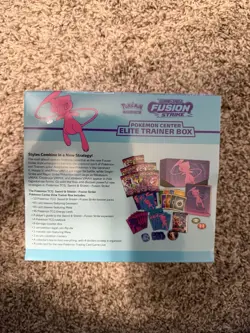 Fusion Strike Pokemon Center Sword and Shield Elite Trainer Box ETB - Image 2
