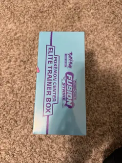 Fusion Strike Pokemon Center Sword and Shield Elite Trainer Box ETB - Image 3