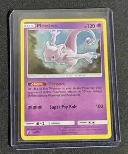 Mewtwo SM77 Holo Promo Pokemon Black Star Promo - Image 1