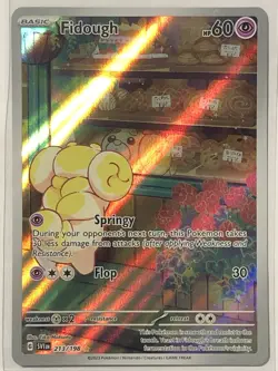 Pokemon TCG - Fidough 213/198 Scarlet & Violet Base Set Illustration Rare - NM - Image 1