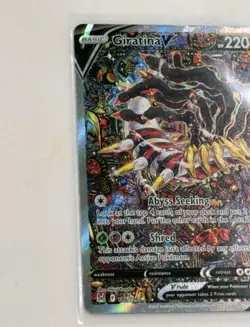 Giratina V Alt Art 186/196 Pokemon TCG Lost Origin SWSH English Near Mint - Image 4