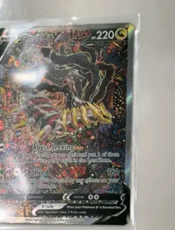 Giratina V Alt Art 186/196 Pokemon TCG Lost Origin SWSH English Near Mint - Image 5