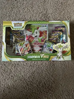 Pokemon TCG Shaymin Vstar Premium Collection Box New Sealed! - Image 1