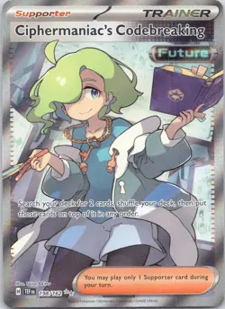 2024 Scarlet & Violet Series - Temporal Forces Ciphermaniac's Codebreaking Ultra - Image 1
