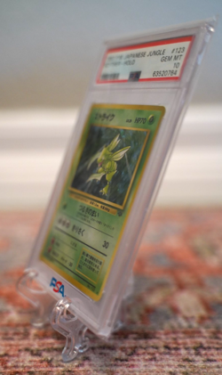 1997 Pokemon Japanese Jungle Scyther Holo #123 - PSA 10 Gem Mint - Image 3