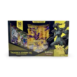 Pokemon TCG: Pikachu & Zekrom-GX Premium Collection Box - New/Factory Sealed 820650809910 - Image 1