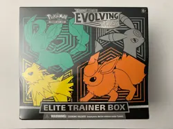 Pokemon TCG Sword & Shield Evolving Skies Elite Trainer Box ETB Factory Sealed - Image 1