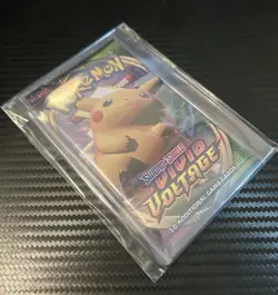 TCG - POKEMON SEALED 4X BOOSTER PACKS VIVID VOLTAGE ART SET SWORD & SHIELD - Image 5