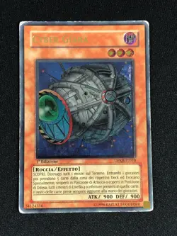 YUGIOH CYBER JAR DPKB-EN010 1ST ULTIMATE PLAYED/EDGE WEAR ITALIAN - Image 1