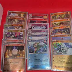 Pokemon White Flare only Pokeballs, Masterbal and Ex 52 card Lot no dupes - Image 1