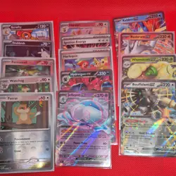 Pokemon White Flare only Pokeballs, Masterbal and Ex 52 card Lot no dupes - Image 4