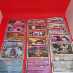 Pokemon Black Bolt 29 card Lot no dupes EX 4, Masterballs x2 pokeballs x23 - Image 1