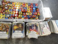 Star Wars Destiny Bulk Lot Collection 500 + Cards 177+ Dice Tokens - Image 1