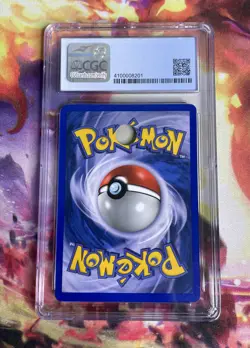 CGC 9 MINT Hoppip 112/165 DEMO HOLE PUNCH Pokemon Card - Image 2