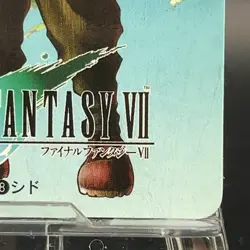 Cid Highwind 8 Final Fantasy 7 VII Trading Cards 1997 Bandai Square Japanese TCG - Image 5