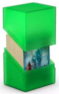 ULTIMATE GUARD BOULDER EMERALD Standard Size DECK CASE 80+ NEW Card Storage Box - Image 3