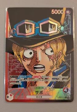 One Piece Cards - Sabo (Alt Art) OP05-001 Awakening of the New Era Japanese NM - Image 1