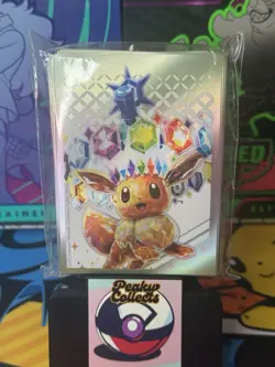 Prismatic Evolutions - Eevee Card Sleeves - 65 Pack - Pokemon - Image 1