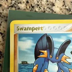 Pokemon Swampert Crystal Guardians Reverse Holo Card 27/100 STAMPED | NM - Image 2