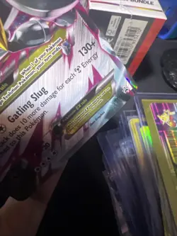 Pokemon TCG Mega-Metagross-EX Promo Card XY XY35 Holo Damaged - Image 5