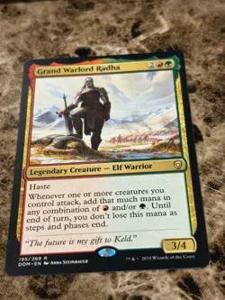 GRAND WARLORD RADHA Magic MTG Dominaria - Image 1