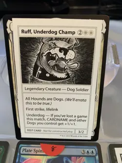 MTG 1x Ruff Underdog Champ Mystery Booster Magic - Image 1