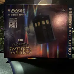 Magic The Gathering Universes Beyond: Doctor Who Collector Booster IN HAND!!! - Image 1