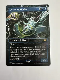 Quantum Riddler (Borderless) | Edge of Eternities MTG | Regular Finish - Image 1