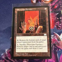 Magic the gathering Phyrexian Furnace ( Excellent condition) mtg weatherlight - Image 1