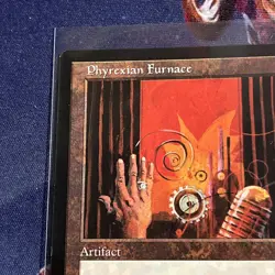 Magic the gathering Phyrexian Furnace ( Excellent condition) mtg weatherlight - Image 2