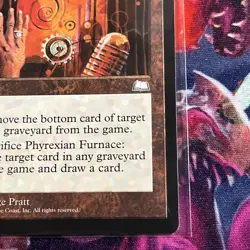 Magic the gathering Phyrexian Furnace ( Excellent condition) mtg weatherlight - Image 4