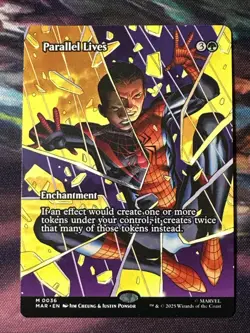 Parallel Lives - Borderless - Spider-Man #36 Mythic, NM - Image 1