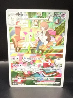 Pokemon TCG - Kirlia 212/198 Scarlet & Violet Illustration Rare Near Mint - Image 2