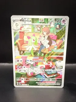 Pokemon TCG - Kirlia 212/198 Scarlet & Violet Illustration Rare Near Mint - Image 3
