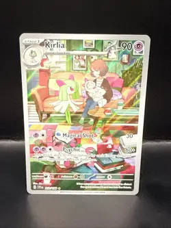 Pokemon TCG - Kirlia 212/198 Scarlet & Violet Illustration Rare Near Mint - Image 4
